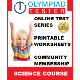 Class 1 Science Olympiad Course with Printable worksheets & Online test series