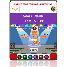 Class 5, LCM & HCF, Online test for Math Olympiad
