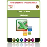 Class 7, MS Excel, Online test for Cyber Olympiad