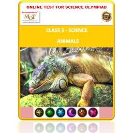 Class 5, Animals, Online test for Science Olympiad