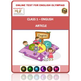 Class 1- Article- Online test for English Olympiad