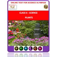 Class 6, Plants, Online test for Science Olympiad