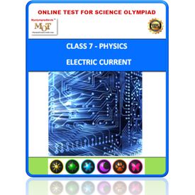 Class 7, Electric current, Online test for Science Olympiad