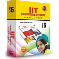 Class 6- IIT foundation, Combipack (Set of 4 books) + Free Online tests for Science & Math