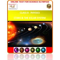 Class 8, Physics- Stars & The solar system, Online test for Science Olympiad