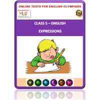 Class 5, Expressions, Online test for English Olympiad