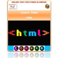 Class 8, HTML, Cyber Olympiad Online test