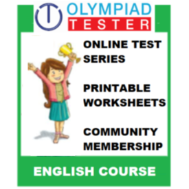 Class 5 English Olympiad course (Online test series+ Printable Worksheets+ Community Membership)