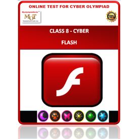Class 8, Flash, Online Cyber Olympiad test