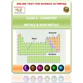 Class 8, Metals & Non metals, Science Olympiad online test,