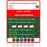 Class 6, Ratio & Proportion, Online test for Math Olympiad