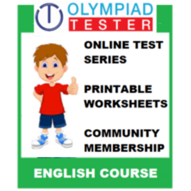 Class 3 English Olympiad Course- (Online test series+ Printable worksheets+ Community Membership)