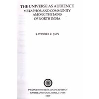The Universe as Audienceñ Metaphor and Community among the Jains of North India