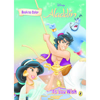 Aladdin- Book To Colour