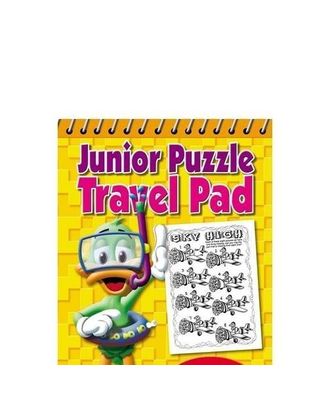 Junior Puzzle Travel Pad Blue