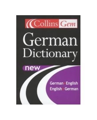Collins gem german dictionary