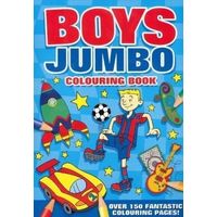Boys Jumbo Colouring Book(Nr)