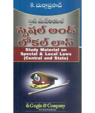 Study Material On Special And Local Laws