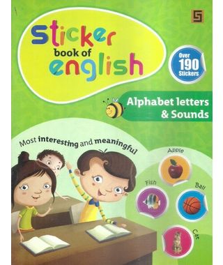 Sticker Book Of English Alphabets Letters & Sounds