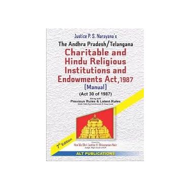 Charitable and Hindu Religious Institutions and Endowments Act, 1987