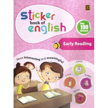 Sticker Book Of English Early Reading