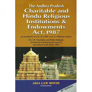 The AP Charitable and Hindu Religious Institutions & Endowments Act, 1987 (English)