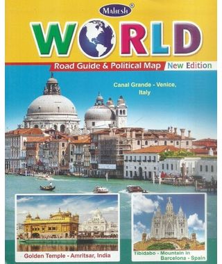 World Road guide & Political Map