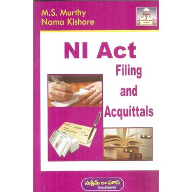 NI Act Filing and Acquittals