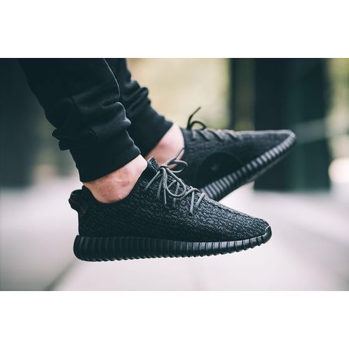 Yeezy Boost 350 Pirate Black Shoes, 8