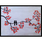 ABSTRACT PAINTING - U AND I by THE NEWLIFE SHOP