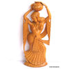 Beautiful Lady Statue in Wood, 12 inches