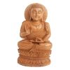 Buddha Blessing Wooden Statue, 16 inch
