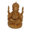 Ganesha Sitting with Masand, 8 inches