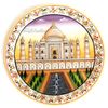 Marble Painting TajMahal, 9 inches