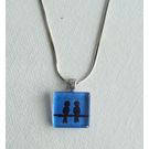 ART PENDANT - CHIRPING TOGETHER by THE NEWLIFE SHOP