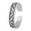 Antique Finish Silver Toe Ring-TR316