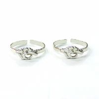Lil Charm Silver Toe Ring-TOER055