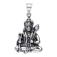 Panchmukhi Hanuman Silver Pendant-PD016