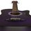 Juarez JRZ38C/VTS 6 Strings Acoustic Guitar 38 Inch Cutaway, Right Handed, Violet/Purple With Bag, Strings, Picks And Strap