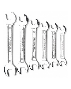 Taparia DEP 06N Double Sided Open End Wrench Set (Pack of 6)