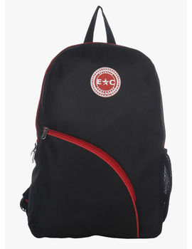 Estrella Companero Black Polyester Backpack