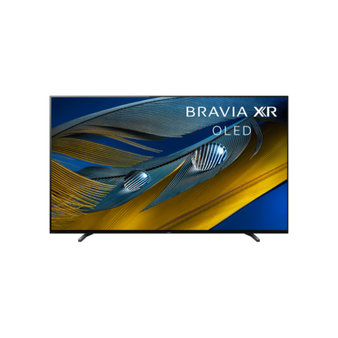 Sony 77 Inch BRAVIA XR A80J OLED Smart Google TV, 4K Ultra HD High Dynamic Range HDR, XR-77A80J, 2021 Model