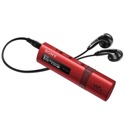 Sony NWZB183 4GB B Series MP3 Walkman, Red