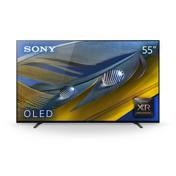 Sony 55 Inch BRAVIA XR A80J OLED Smart Google TV, 4K Ultra HD High Dynamic Range HDR, XR-55A80J, 2021 Model
