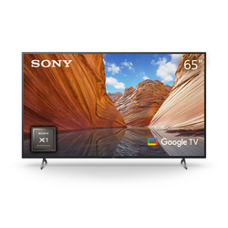 Sony 65 Inch BRAVIA X80J Smart Google TV, 4K Ultra HD With High Dynamic Range HDR, KD-65X80J, 2021 Model