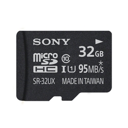 Sony SR32UXA High Speed microSDHC Memory Card