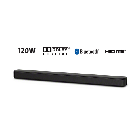 Sony HT-S100F 2.0ch 120W Single Soundbar with Bluetooth