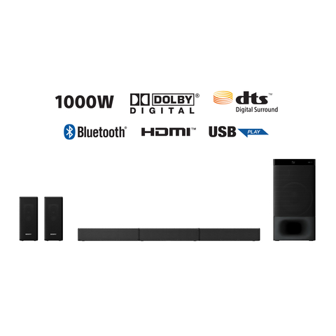 Sony HT-S500RF 1000W High Power Real 5.1ch Dolby Digital Soundbar