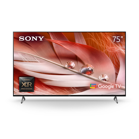 Sony 75 Inch BRAVIA XR X90J Full Array LED Smart Google TV, 4K Ultra HD High Dynamic Range HDR, XR-75X90J, 2021 Model