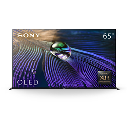 Sony 65 Inch BRAVIA XR A90J OLED Smart Google TV, 4K Ultra HD High Dynamic Range HDR, XR-65A90J, 2021 Model